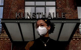 Werke von Aduni Ogunsan sind zurzeit in der Förderpreisausstellung der Freunde der Kunstakademie Münster in der Kunsthalle Münster zu sehen. (Foto: Martin Schlathölter)