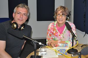 Gisa Pauly ist zu Gast bei Volker Stephan im LeseWurm. (Foto: Klaus Bloedow)