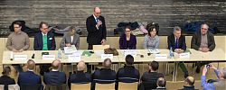 Mitschnitt der Informationsveranstaltung vom 18.02.2016 18.30 Uhr zur Flüchtlingssituation in Gievenbeck u. Sentrup 