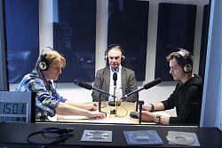 WBT-Mäzen Hendrik Snoek zu Gast bei der „Welle WBT 95,4 MHz“