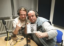 Alex Mock von Neorite mit Frank-Christoph Stephan (Foto: Martin Schlathölter)