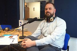 Konzertdramaturg Frederick Wittenberg (Foto: Hanna Wiedenhaus)