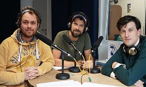 Johannes Langer, Florian Bender und Frederik Iven. (Von links nach rechts. Foto: Klaus Blödow)