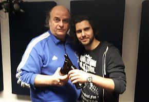 Frank von TALK HEAVY und David von der Band NIGHTFYRE wünschen Frohe Weihnachten und einen „Guten Rutsch“!