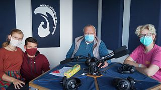Marlena Grab, Steffen Lambrecht, Gotwin Elges und Fanny Gebauer (v.l.n.r.; Foto: Klaus Blödow)